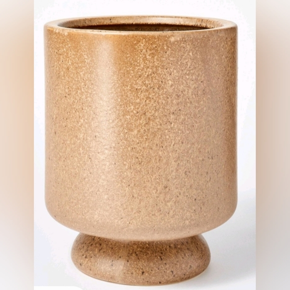 Threshold Other - Threshold designed with Studio McGee Large Footed camel ceramic VASE
